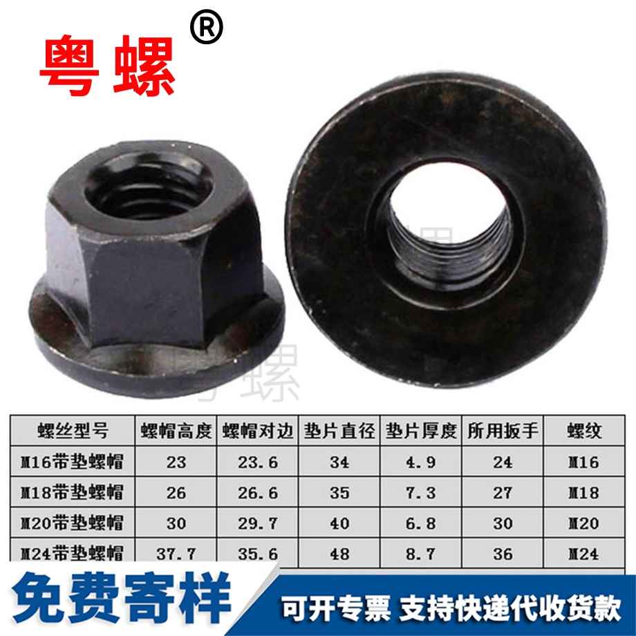 山南帶墊螺母
