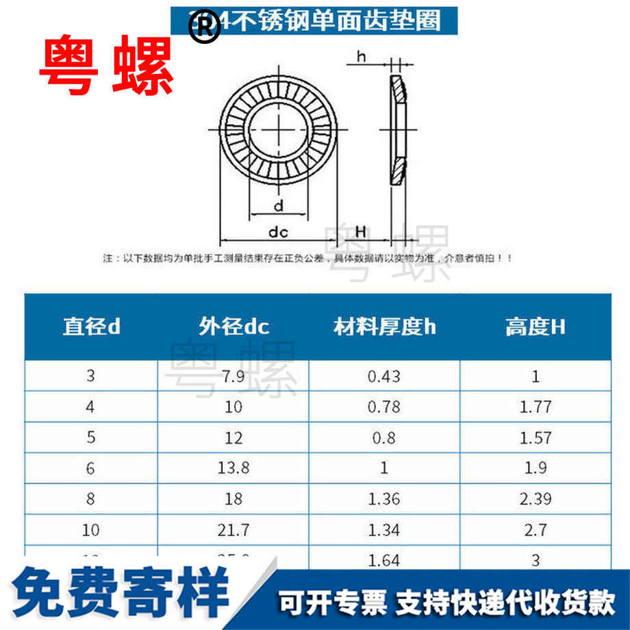 批發(fā)許昌蝶形墊圈